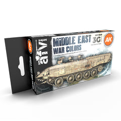 PREORDER AK Interactive - 3 Gen Acrylics - Middle East War Colors