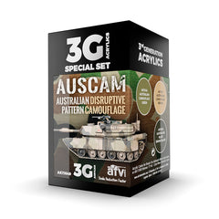 PREORDER AK Interactive - 3 Gen Acrylics - Auscam Colors Set