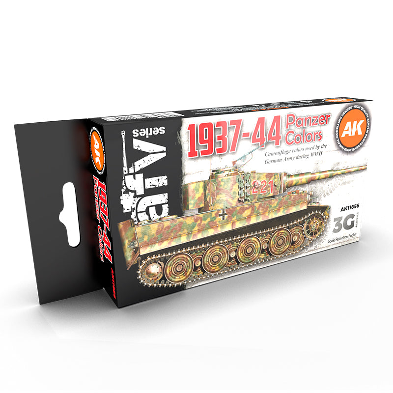 PREORDER AK Interactive - 3 Gen Acrylics - German War Colors 37-44