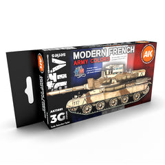 PREORDER AK Interactive - 3 Gen Acrylics - Modern French Afv 17ml