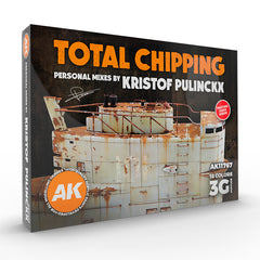 PREORDER AK Interactive - 3 Gen Sets - Total Chipping Kristof Pulinckx Set