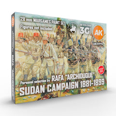 PREORDER AK Interactive - 3 Gen Sets - Sudan Campaign 1881-1899 - Signature Set By Rafa 