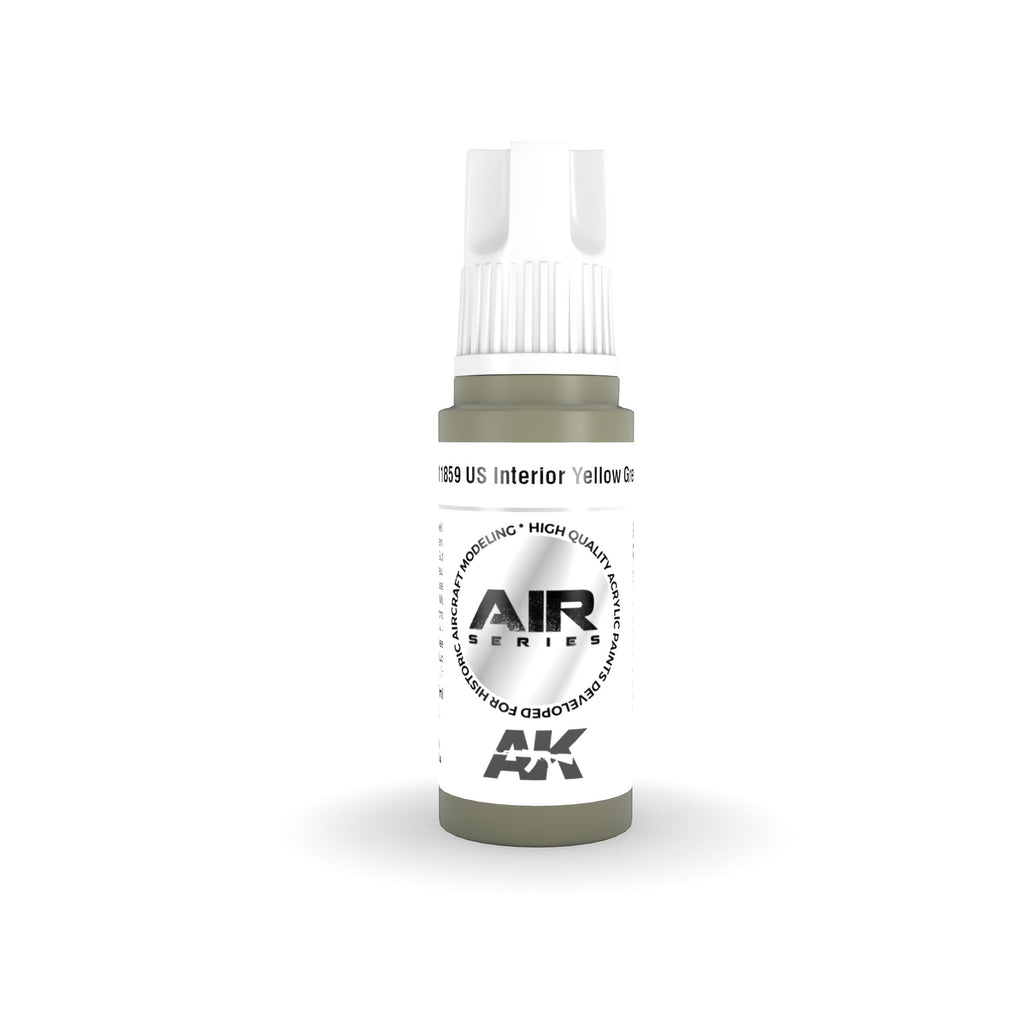 PREORDER AK Interactive - 3 Gen Acrylics - Us Interior Yellow Green 17ml