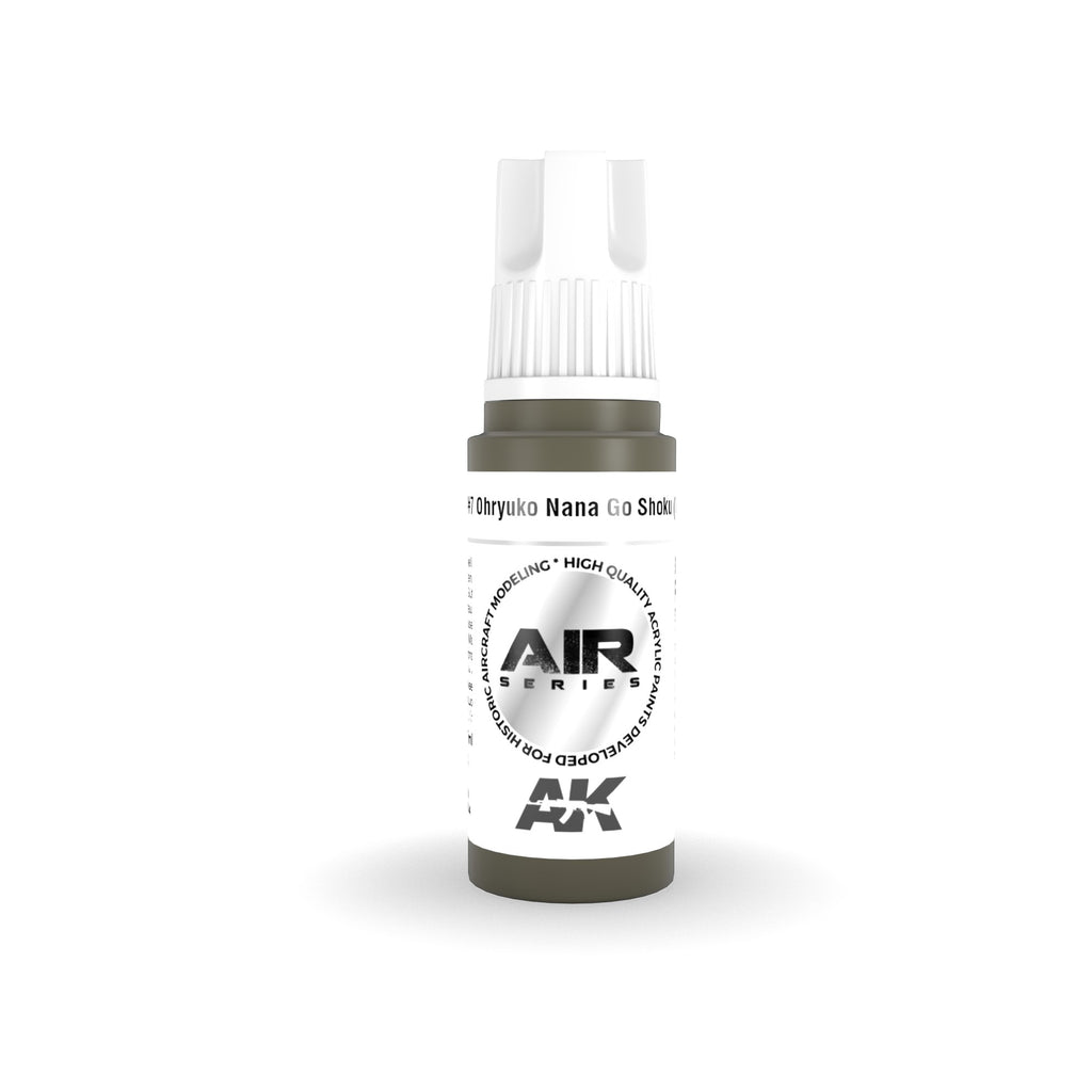 PREORDER AK Interactive - 3 Gen Acrylics - Ija #7 Ohryuko Nana Go Shoku (Olive Brown) 17ml