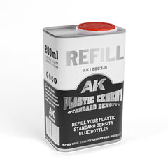 AK Interactive - Basics  - Refillplastic Cement Standard Density 250ml