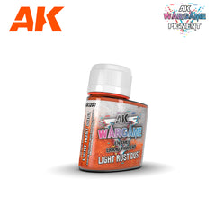 AK Interactive Wargame Enamel Liquid Pigments - Light Rust Dust 35 ml