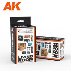 AK Interactive - Resins - Wargame Resin Scenery  - Living Room Set Wargame (Resin 30-35mm)