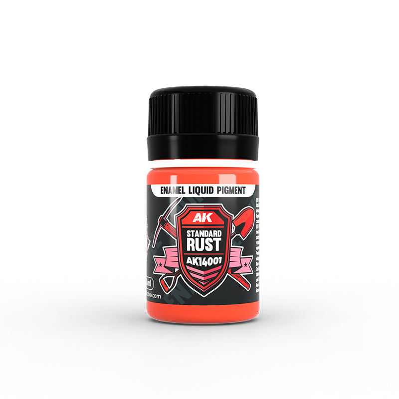 PREORDER AK Interactive - Pigments  - Standard Rust - Liquid Pigment 35ml