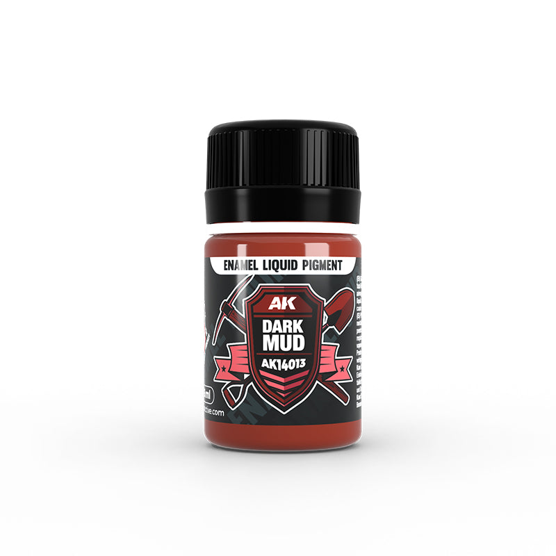 PREORDER AK Interactive - Pigments  - Dark Mud - Liquid Pigment 35ml
