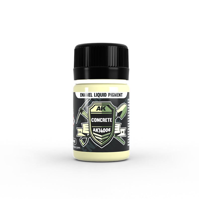 PREORDER AK Interactive - Pigments  - Concrete - Liquid Pigment 35ml