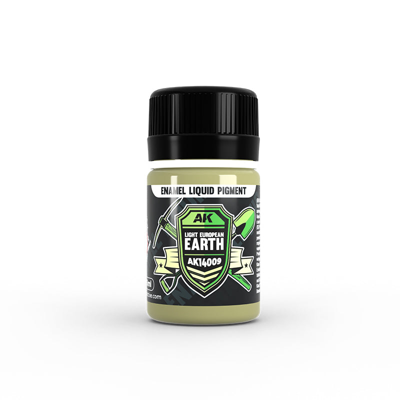PREORDER AK Interactive - Pigments  - Light European Earth - Liquid Pigment 35ml