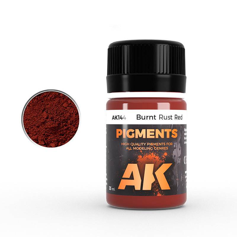 PREORDER AK Interactive - Pigments  - Brunt Rust Red 35ml