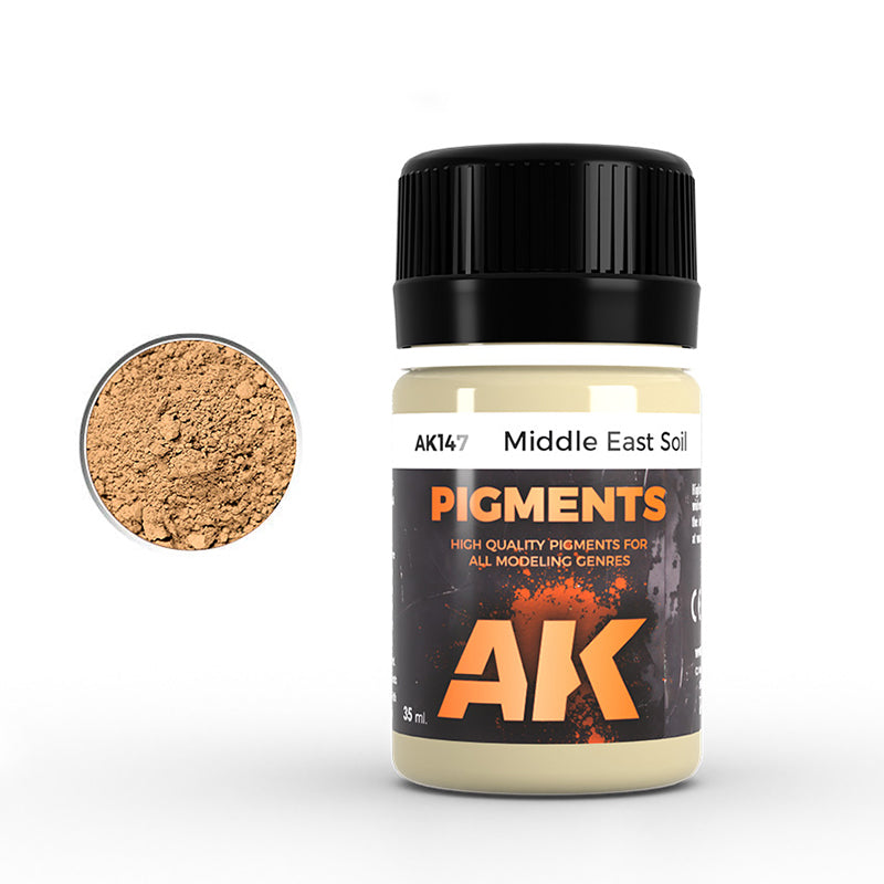 PREORDER AK Interactive - Pigments  - Middle East Soil 35ml