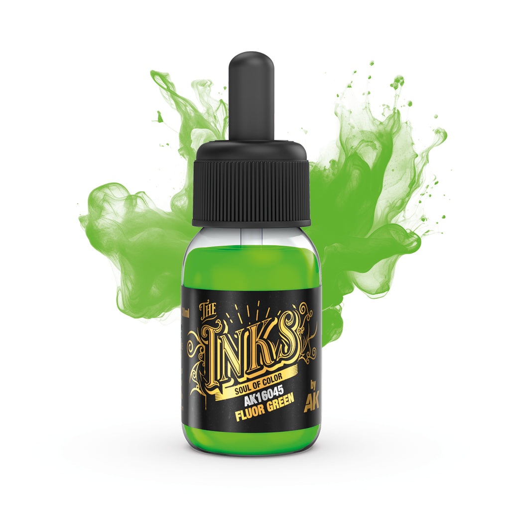 PREORDER AK Interactive - The Inks - Fluor Green 30ml