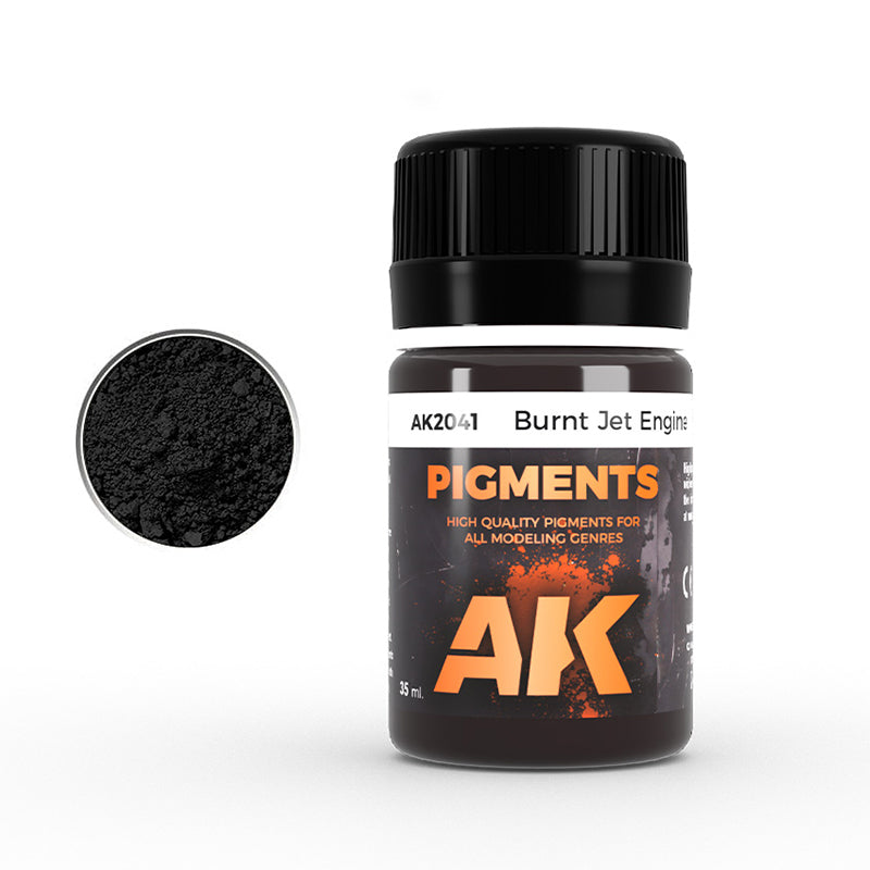 PREORDER AK Interactive - Pigments  - Burnt Jet Engine 35ml