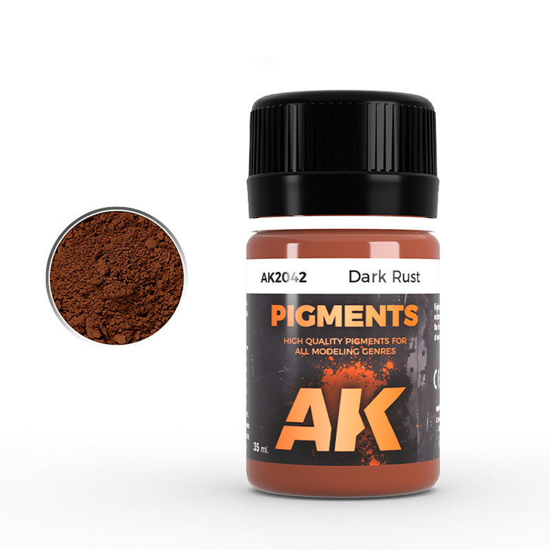 PREORDER AK Interactive - Pigments  - Dark Rust 35ml