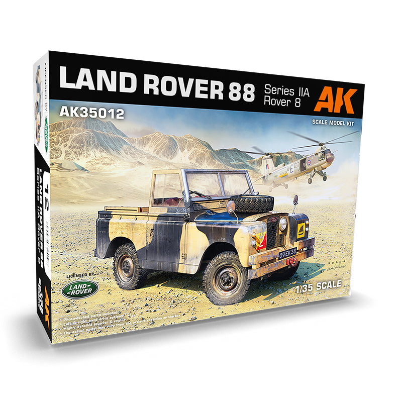 PREORDER AK Interactive - Scale Models  - Land Rover 88 Series Iia Rover 8  1/35