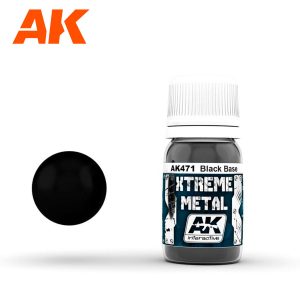 PREORDER AK Interactive - Metallics - Xtreme Metal Black Base  35ml