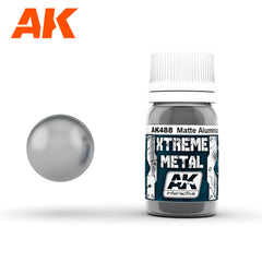 PREORDER AK Interactive - Metallics - Xterme Metal Matte Aluminium  35ml