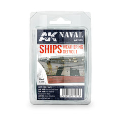 PREORDER AK Interactive - Weathering Sets  - Ships Vol.1 Weathering Set