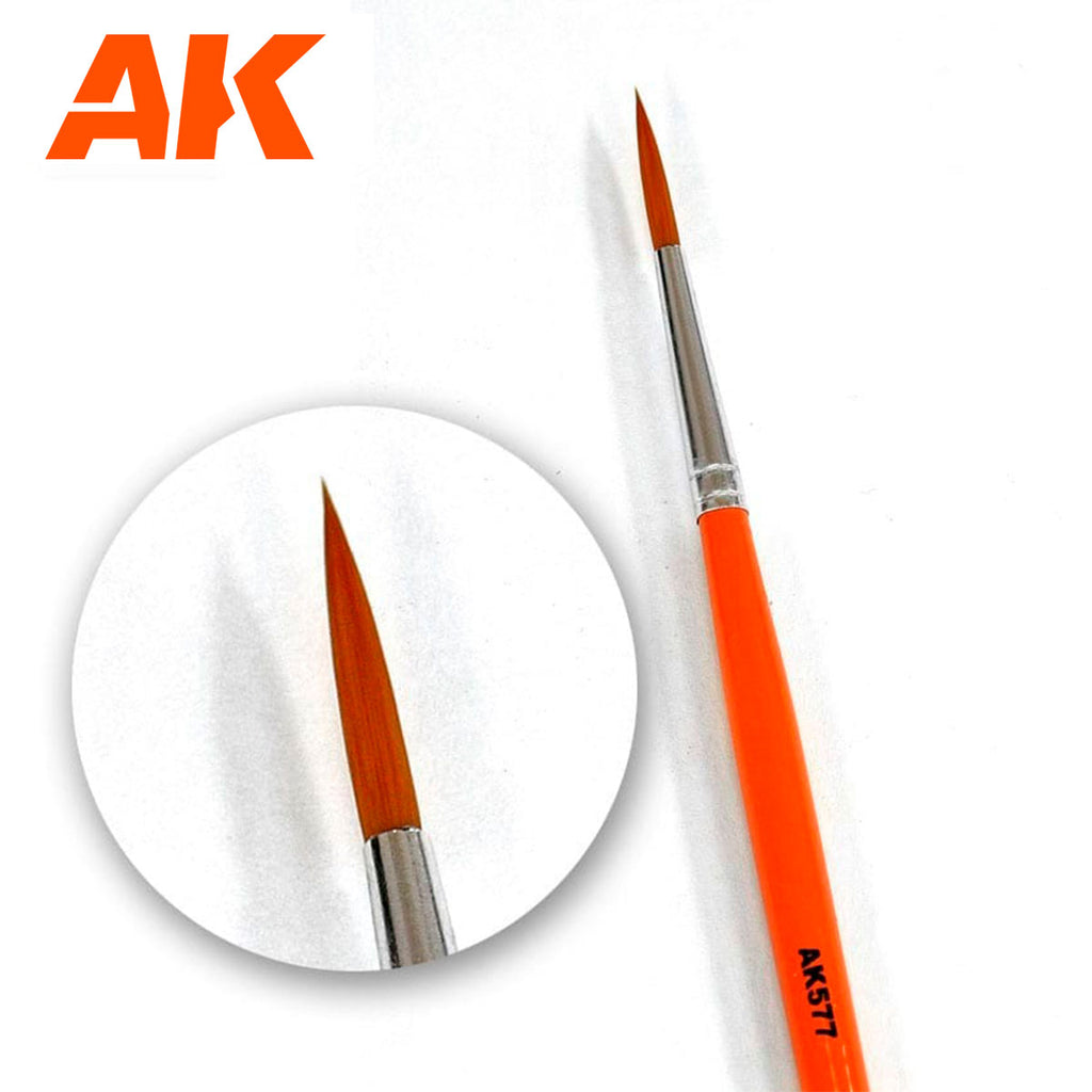 PREORDER AK Interactive - Brushes  - Weathering Brush Fine Long