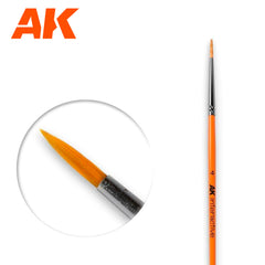 PREORDER AK Interactive - Brushes  - Round Brush 4 Synthetic