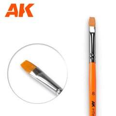 PREORDER AK Interactive - Brushes  - Flat Brush 8 Synthetic