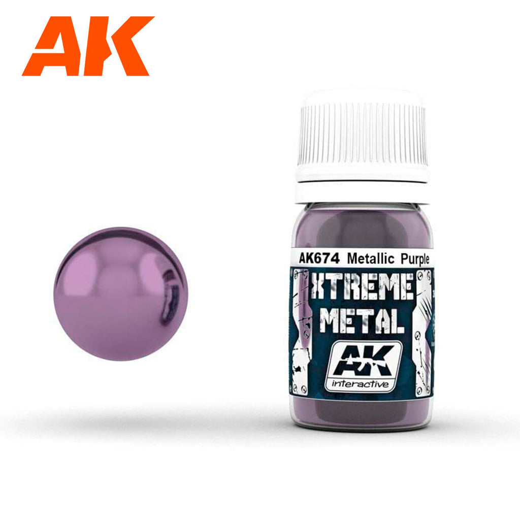 PREORDER AK Interactive - Metallics - Xtreme Metal Metallic Purple  35ml