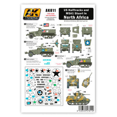 PREORDER AK Interactive - Accessories - Us Halftracks And M5A1 In North Africa