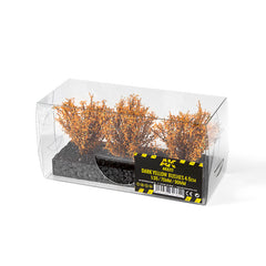 AK Interactive - Dioramas - Dark Yellow Bushes 4-6Cm -1:35 / 75 mm / 90 mm