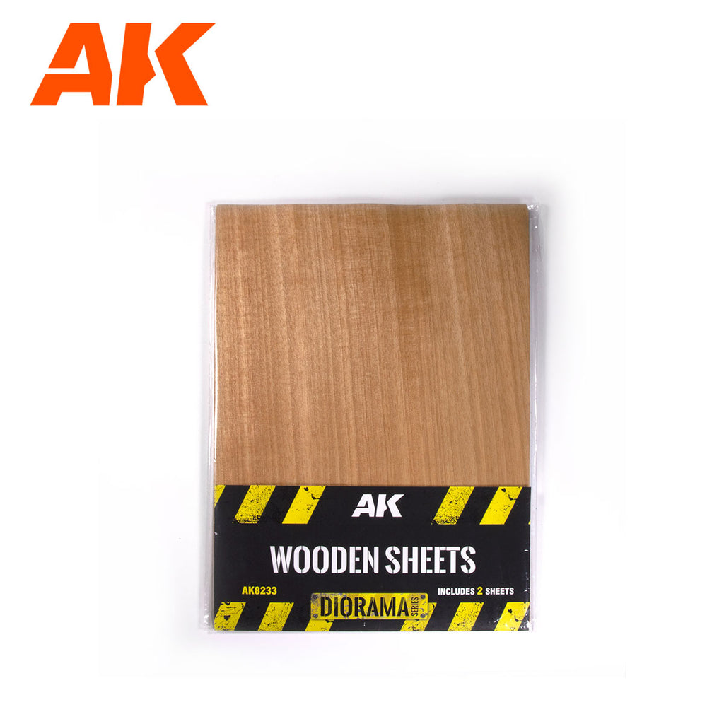 AK Interactive - Auxiliaries - Wooden Sheets