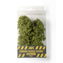 PREORDER AK Interactive - Dioramas - Summer Filigree Bushes 1:35