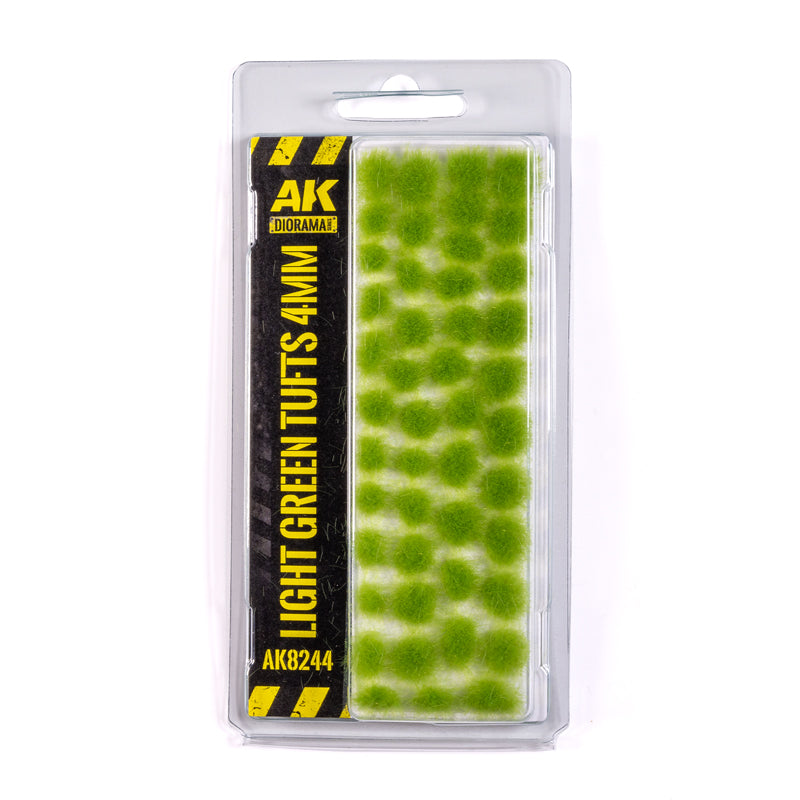 PREORDER AK Interactive - Vegetation - Light Green Tufts 4mm