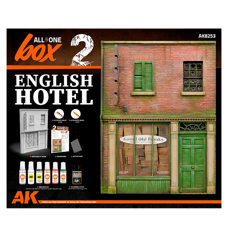 PREORDER AK Interactive - Scale Models  - All In One Set -Box 2-English Hotel