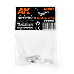 PREORDER AK Interactive - Tools  - 0.3 Nozzle (Airbrush Basic Line 0.3)