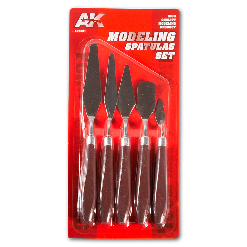 PREORDER AK Interactive - Tools  -Modeling Spatulas Set