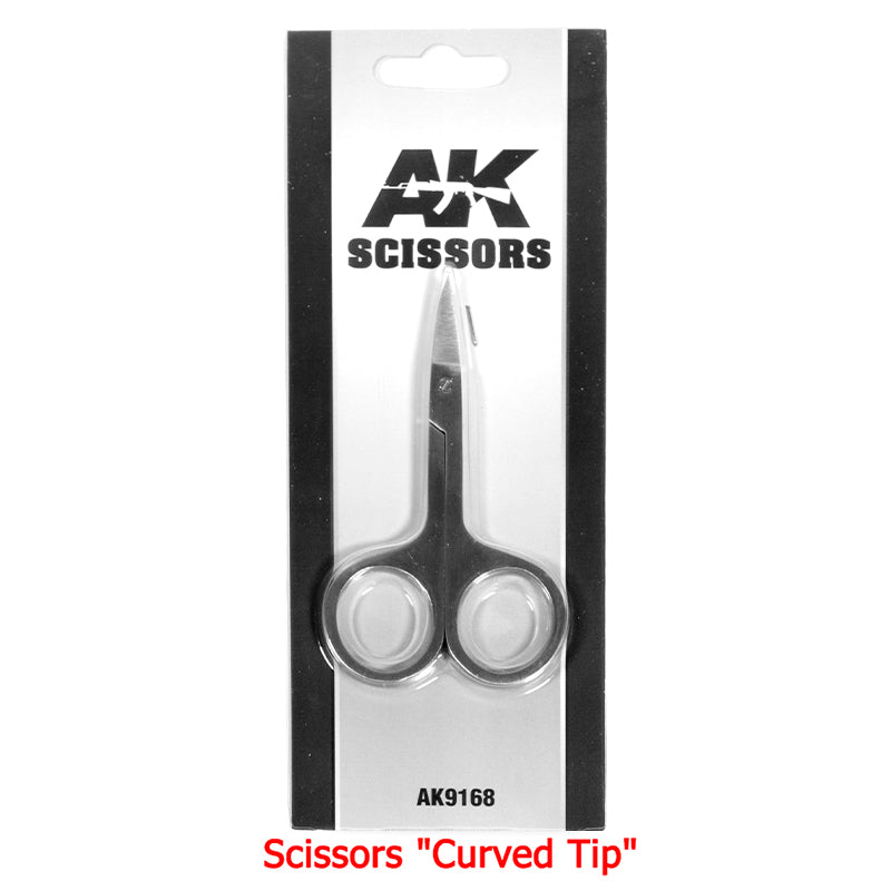 AK Interactive - Tools  - Scissors Curved Tip (Special For Photoetched)