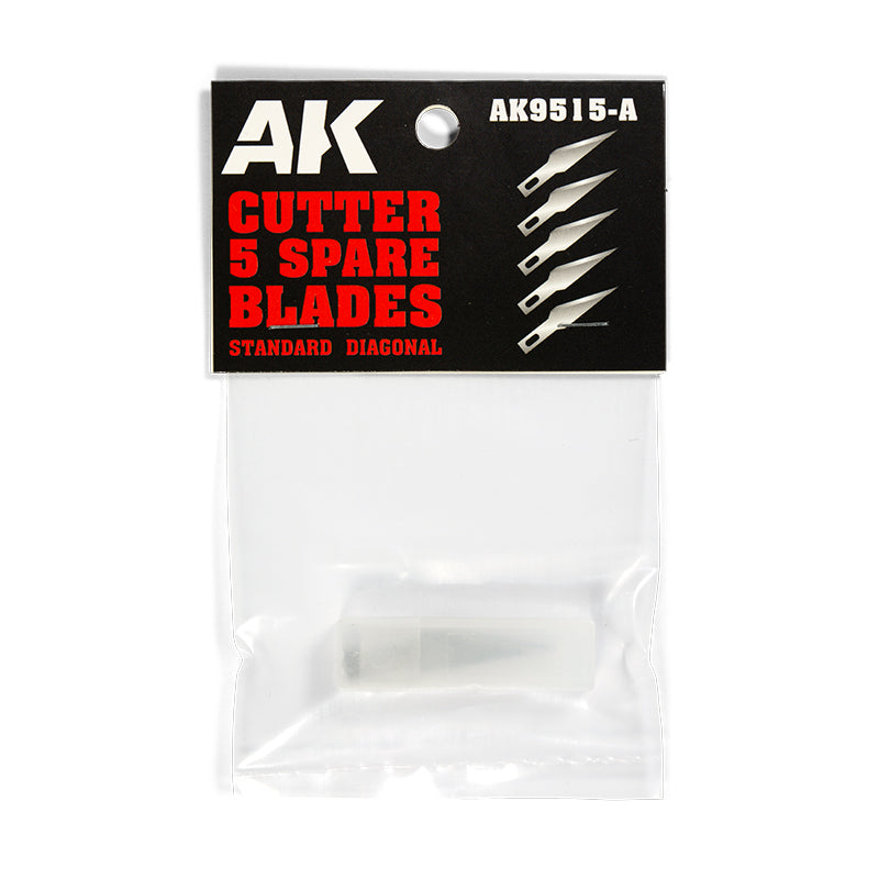 PREORDER AK Interactive - Tools  - Standard Diagonal (5 Spare Blades) Replacement