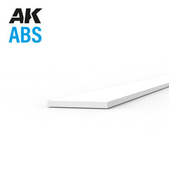 PREORDER AK Interactive - ABS  - Strips 0.25 X 3.00 X 350mm