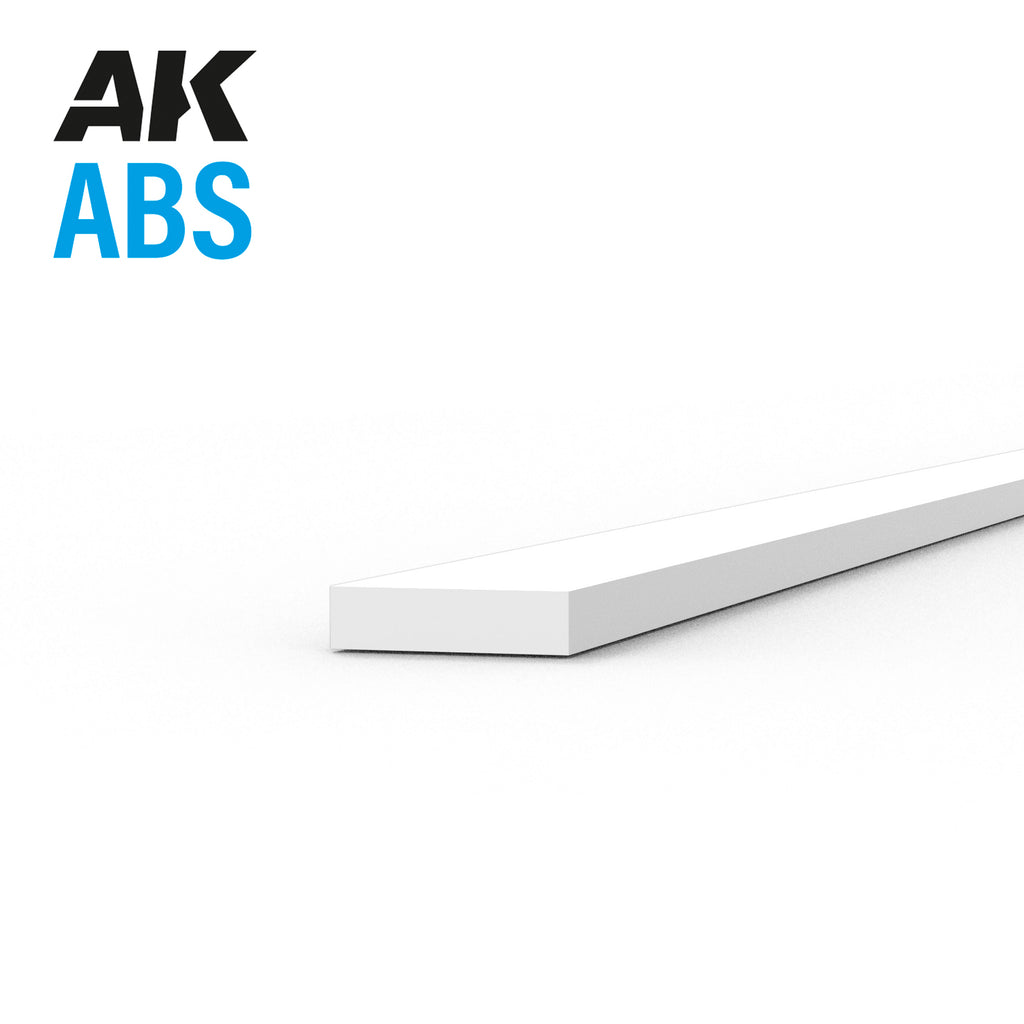 PREORDER AK Interactive - ABS  - Strips 0.50 X 2.00 X 350mm