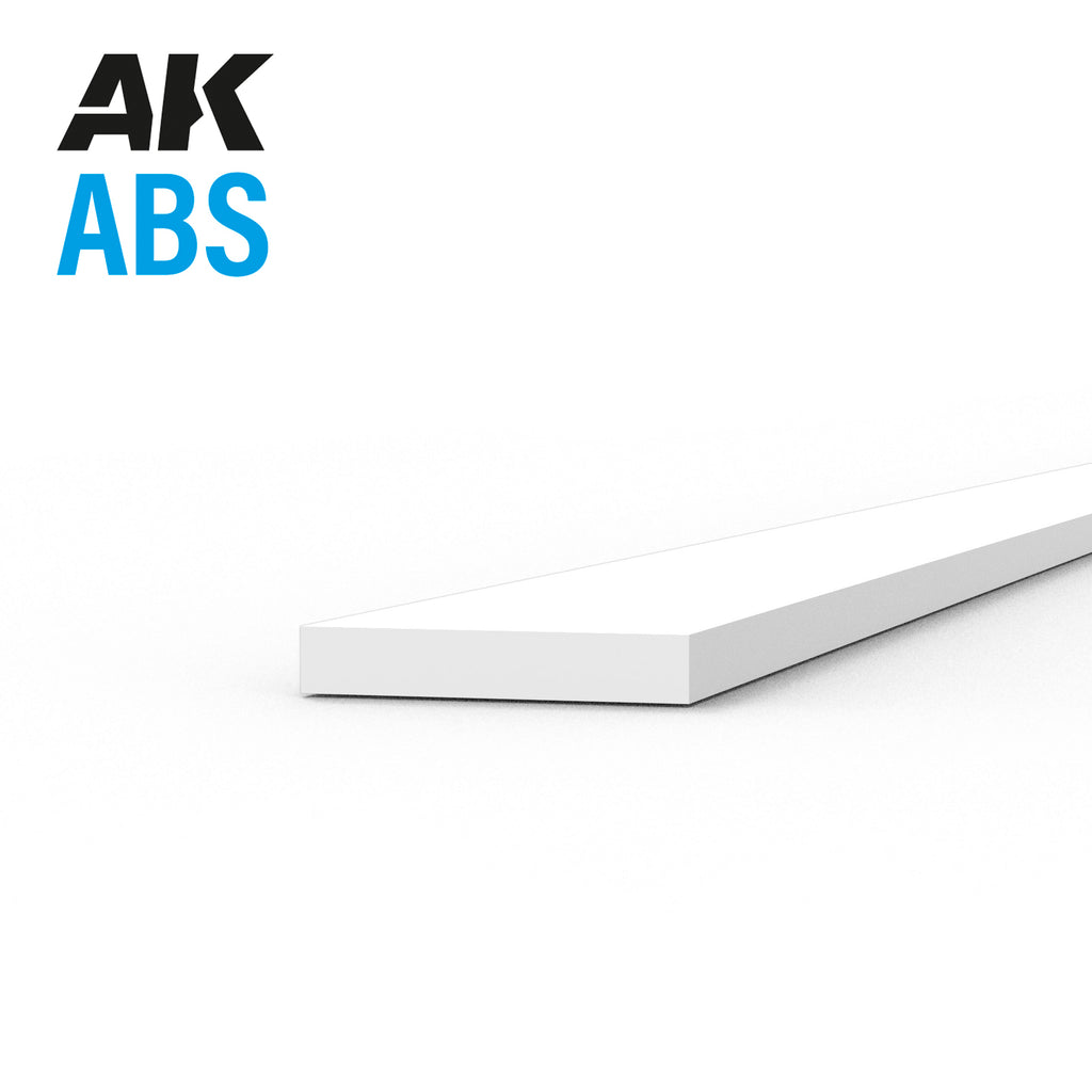 PREORDER AK Interactive - ABS  - Strips 0.50 X 3.00 X 350mm