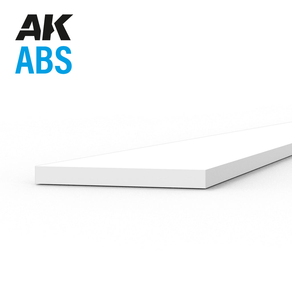 PREORDER AK Interactive - ABS  - Strips 0.50 X 5.00 X 350mm