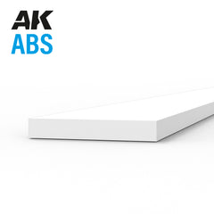 PREORDER AK Interactive - ABS  - Strips 0.75 X 5.00 X 350mm