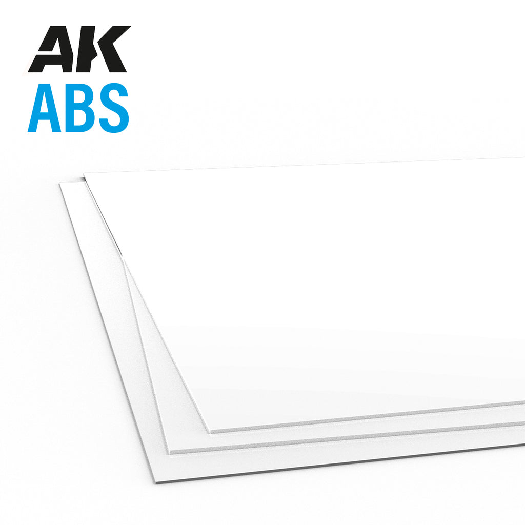 PREORDER AK Interactive - ABS  - 0.5mm Thickness X 245 X 195mm