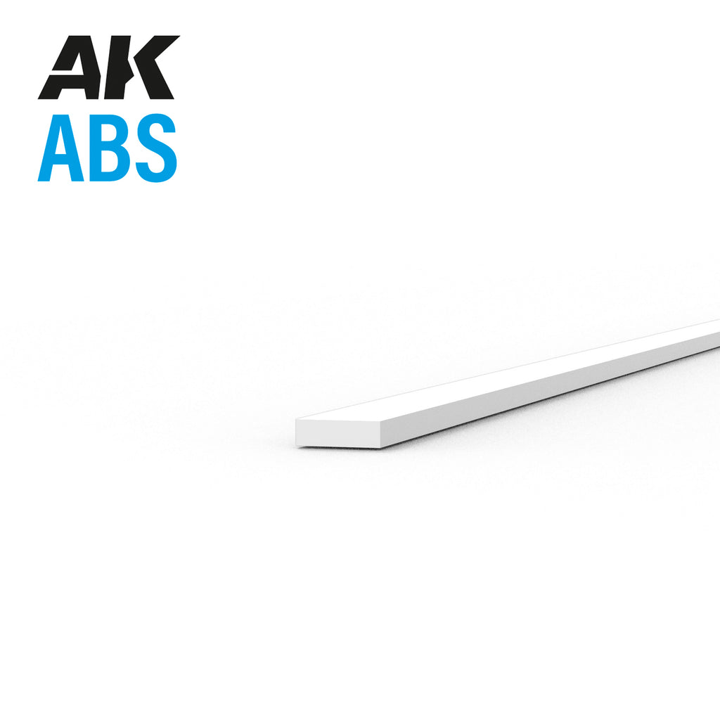 PREORDER AK Interactive - ABS  - Strips 0.25 X 1.00 X 350mm