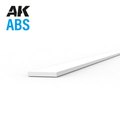 PREORDER AK Interactive - ABS  - Strips 0.25 X 2.00 X 350mm