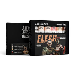 PREORDER AK Interactive - Oils - Flesh Colors Set