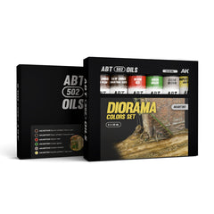 PREORDER AK Interactive - Oils - Diorama Colors Set