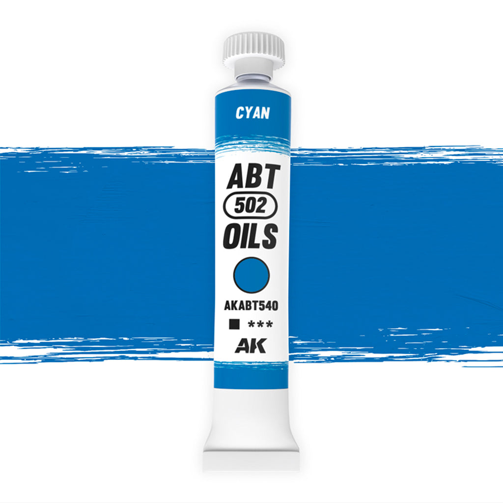 PREORDER AK Interactive - Oils - Cyan 20ml