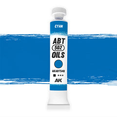 PREORDER AK Interactive - Oils - Cyan 20ml